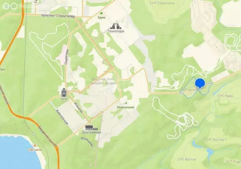 Участок в Барышевский сельсовет, садоводческое некоммерческое ... - Фото 1