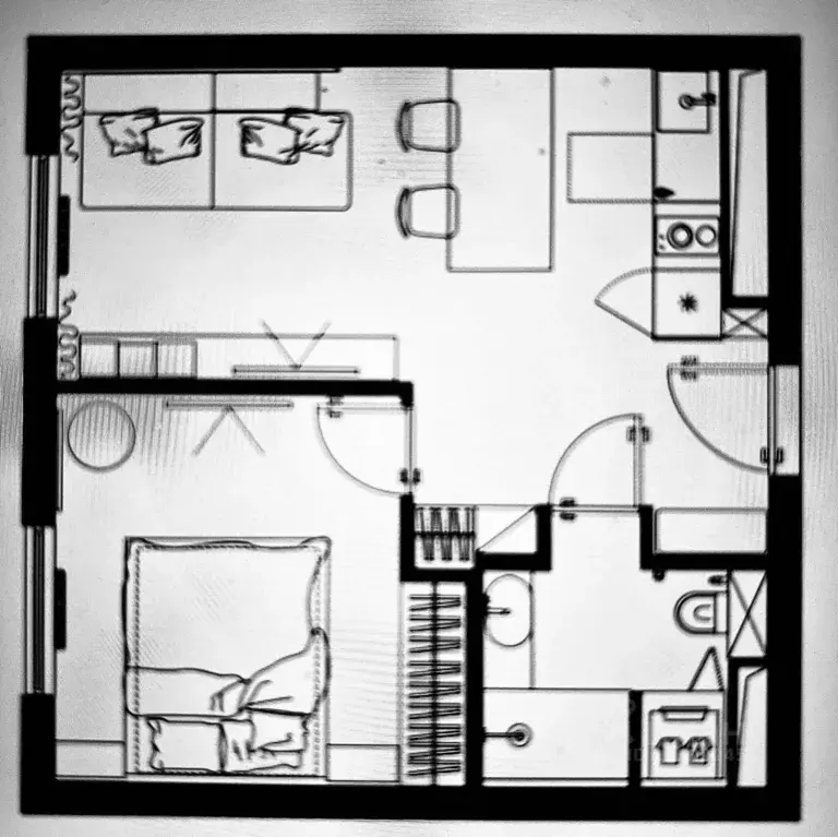 2-к кв. Москва ул. Крузенштерна, 12к1 (40.0 м) - Фото 2