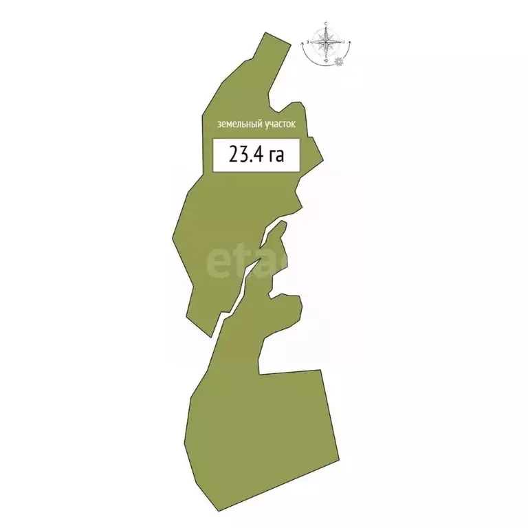 Участок в Новосибирская область, Искитимский район, с. Быстровка  ... - Фото 2