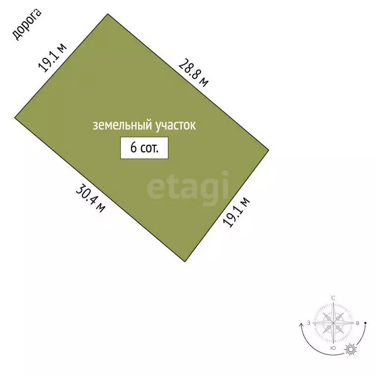 Участок в Мысовское сельское поселение, СНТ Лесовод, Кипарисовая улица ... - Фото 1