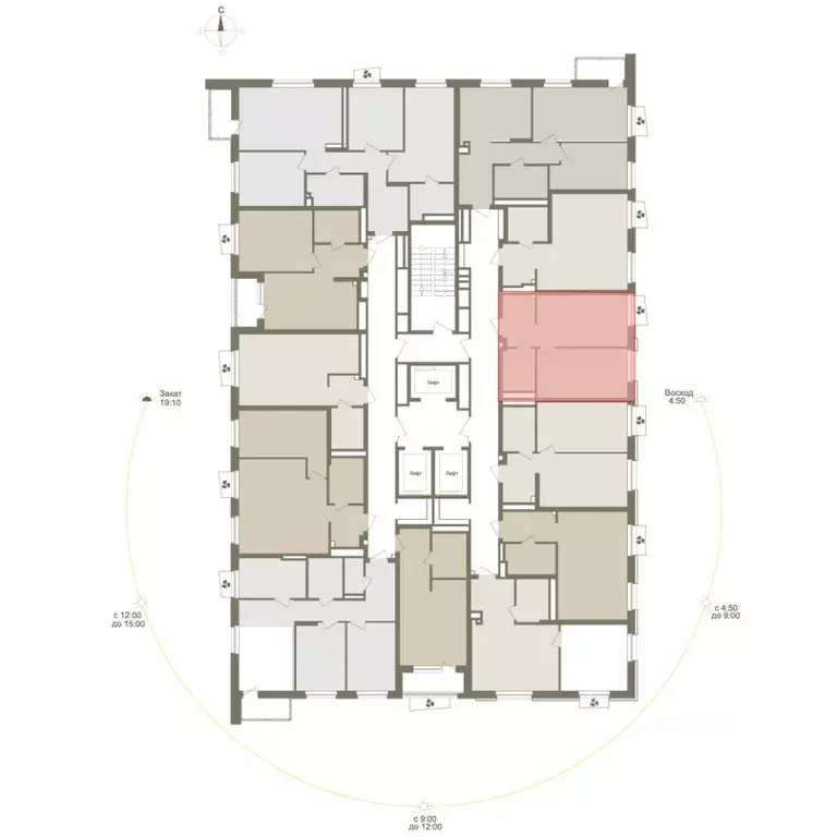 1-к кв. Башкортостан, Уфа Родина Парк жилой комплекс (38.5 м) - Фото 2