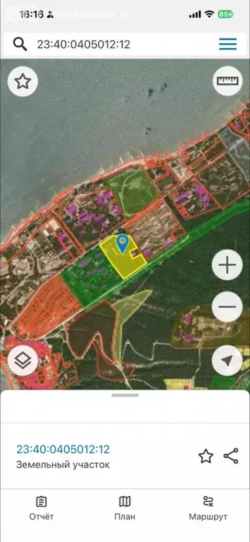 Участок в Геленджик, улица Мира, 6 (350 м) - Фото 1