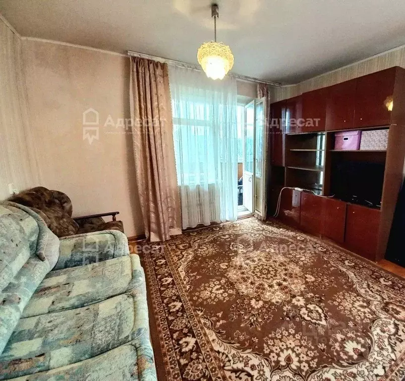 1-к кв. Волгоградская область, Волгоград Новосибирская ул., 66 (35.1 ... - Фото 0