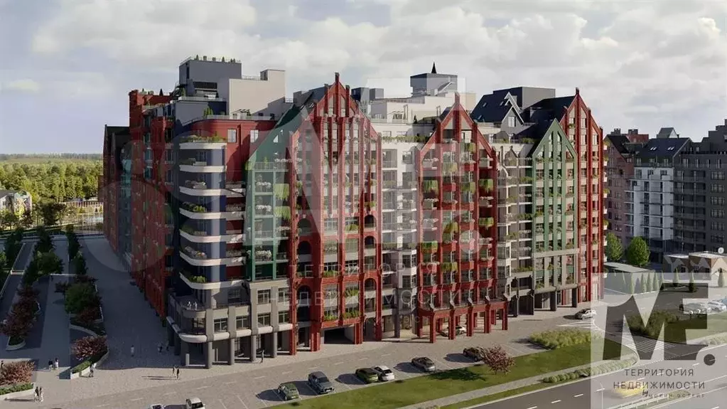 1-к. квартира, 64,9 м, 2/13 эт. - Фото 1