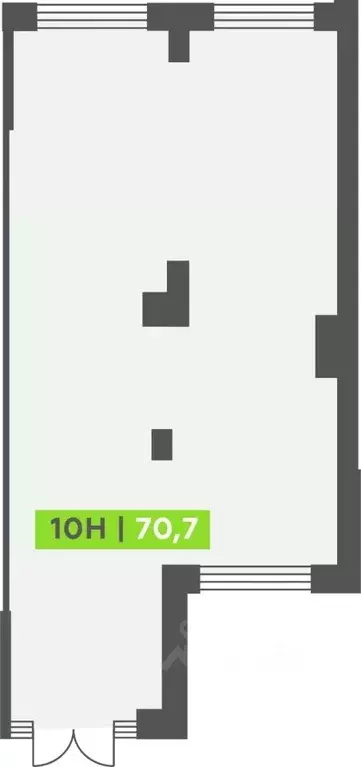 Торговая площадь в Ленинградская область, Кудрово г. Всеволожский ... - Фото 1