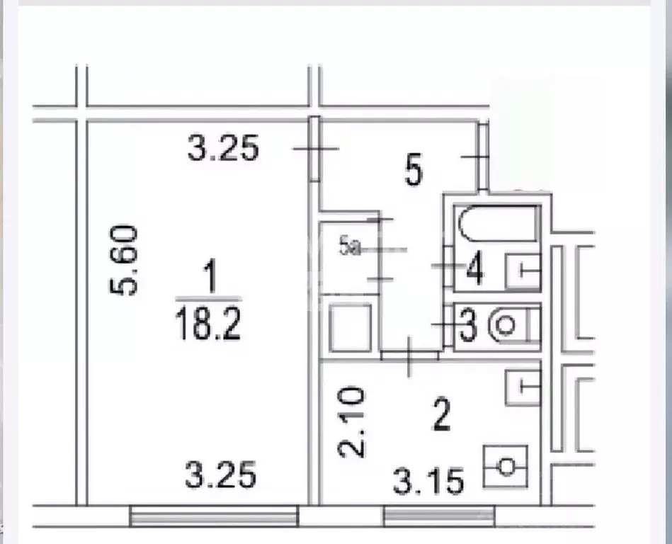 1-к кв. Москва Тимирязевская ул., 9 (33.1 м) - Фото 2