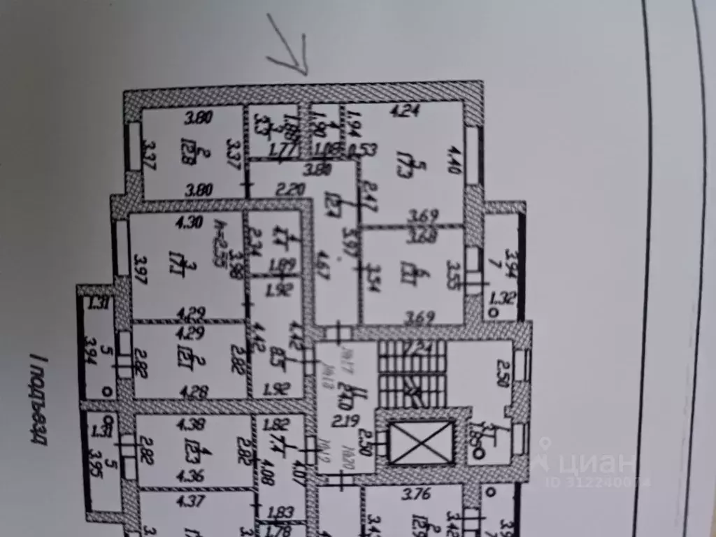 2-к кв. Чувашия, Чебоксары Новый Город мкр, ул. Новогородская, 40 ... - Фото 0