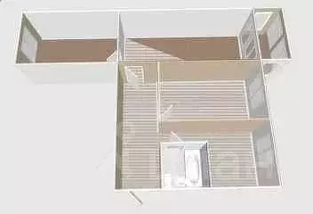 3-к кв. Сахалинская область, Долинск Сахалинская ул., 2 (56.5 м) - Фото 2