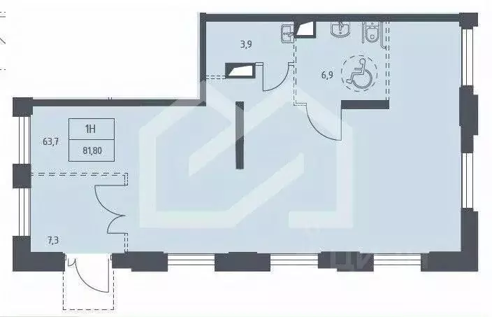 Торговая площадь в Московская область, Мытищи ул. Стрельбище Динамо, ... - Фото 2