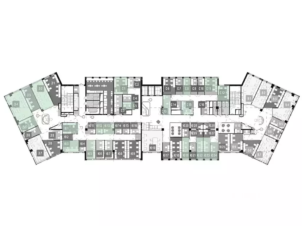 Офис в Санкт-Петербург ул. Профессора Качалова, 7 (291 м) - Фото 2