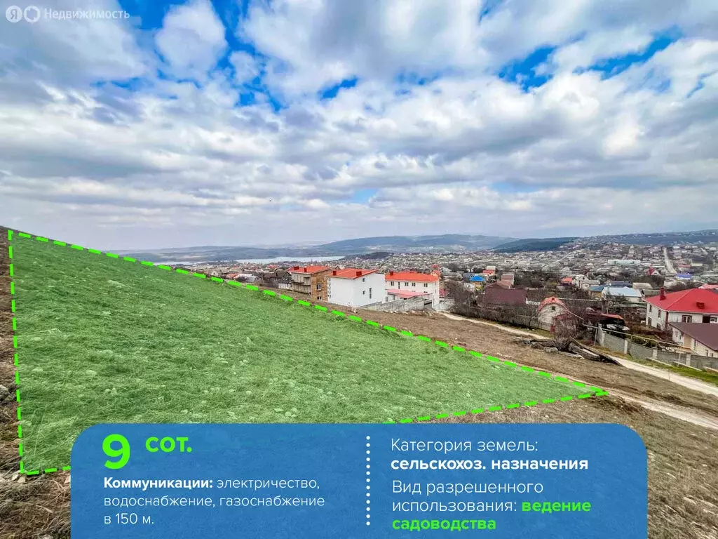 Участок в Симферополь, улица Надежды (9 м) - Фото 2