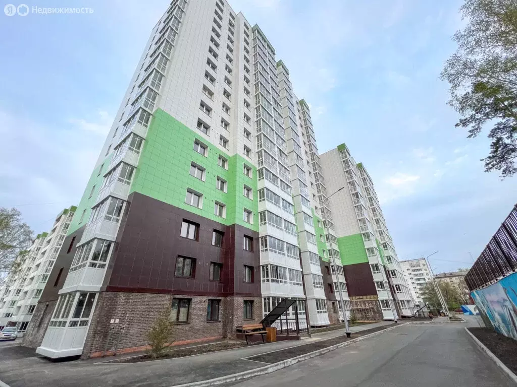 Квартира-студия: Иркутск, бульвар Рябикова, 23/2 (40 м) - Фото 1