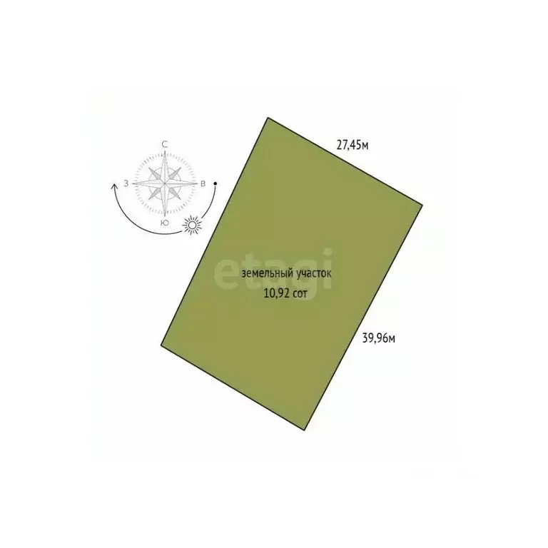 Участок в Брянская область, Брянский район, Новодарковичское с/пос, д. ... - Фото 2
