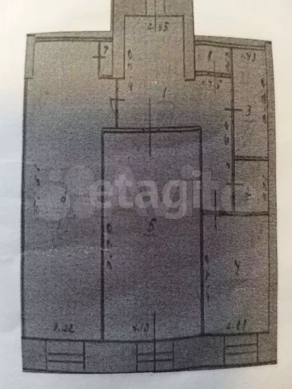 2-к. квартира, 56 м, 4/5 эт. - Фото 0