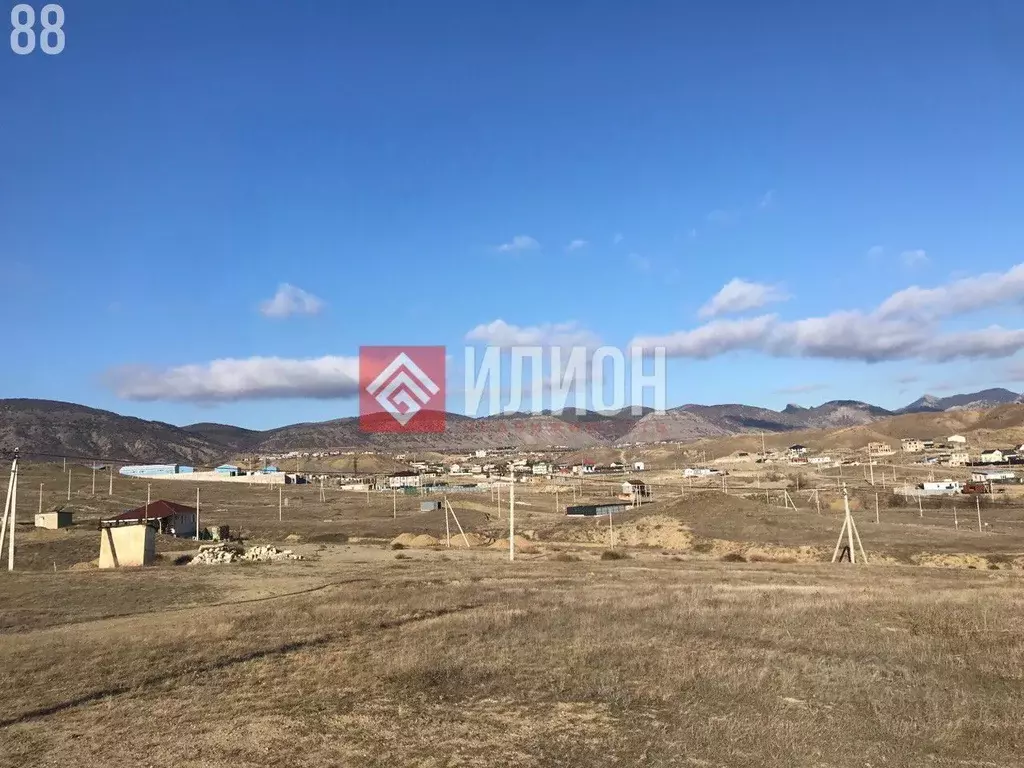 Участок в Крым, Судак городской округ, с. Миндальное пер. Боспорский ... - Фото 0
