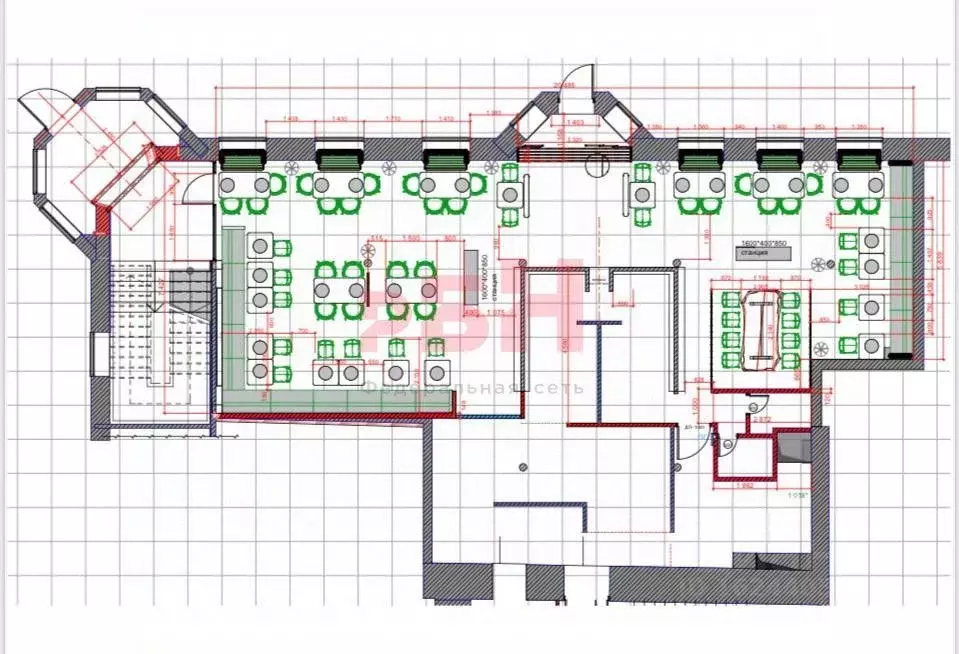 Торговая площадь в Тюменская область, Тюмень ул. Республики, 141 (220 ... - Фото 1