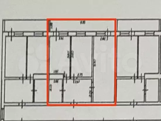 2-к. квартира, 49 м, 3/5 эт. - Фото 0