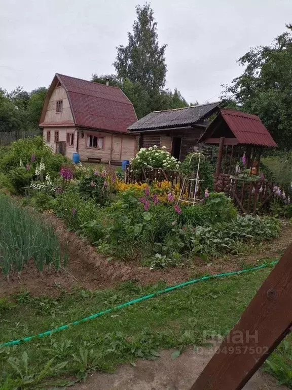 Дом в Ленинградская область, Тихвинский район, Цвылевское с/пос, д. ... - Фото 0