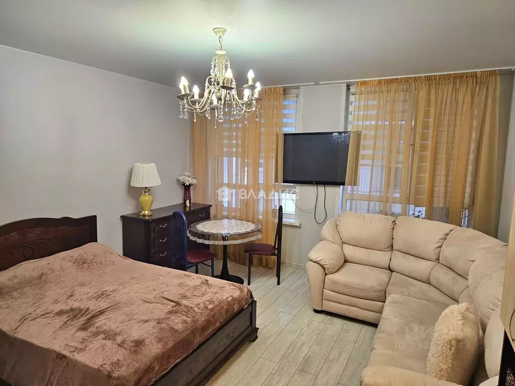 Студия Московская область, Лыткарино 6-й мкр, 15Б (35.6 м) - Фото 1