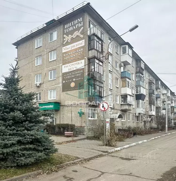 2-к кв. Омская область, Омск ул. Романенко, 1 (45.6 м) - Фото 1