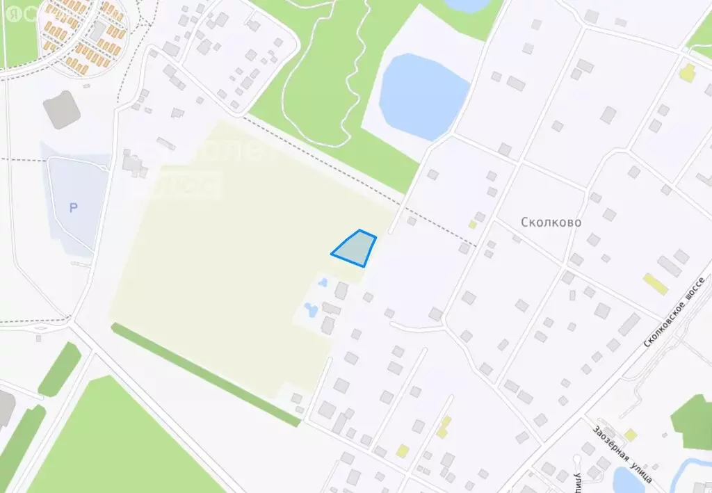 Участок в Одинцовский городской округ, деревня Сколково (25 м) - Фото 0