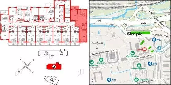 Квартира, 2 комнаты, 65 м - Фото 0