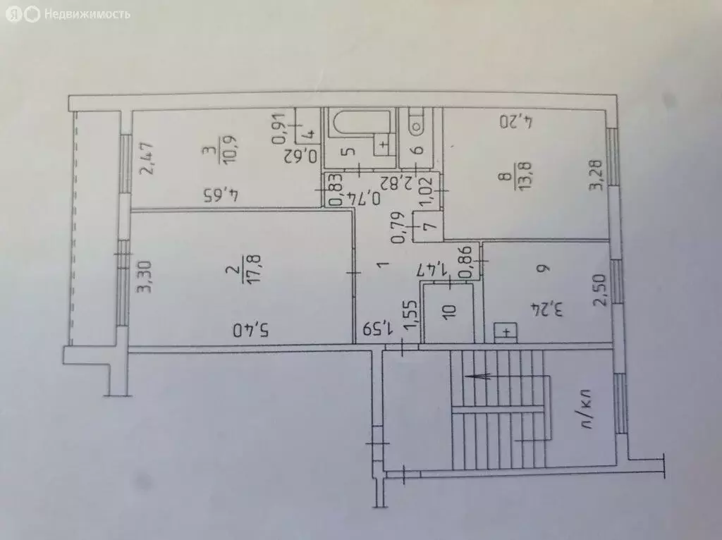 3-комнатная квартира: Березники, Комсомольская улица, 7 (65.8 м) - Фото 0