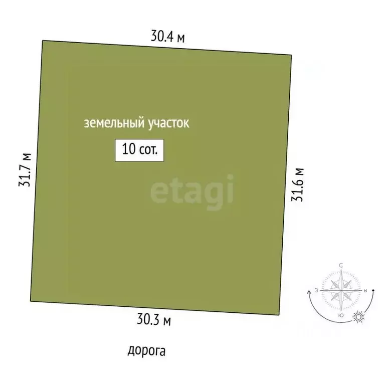 Участок в Тюменская область, Тюмень Дубок садовое товарищество,  (10.0 ... - Фото 2