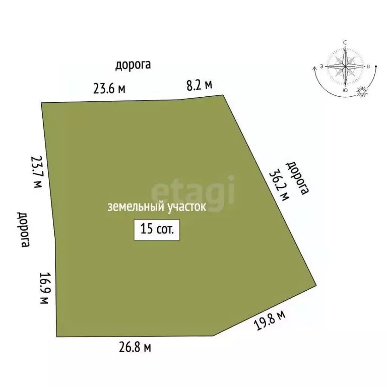 Участок в Костромская область, Костромской район, Середняковское ... - Фото 0