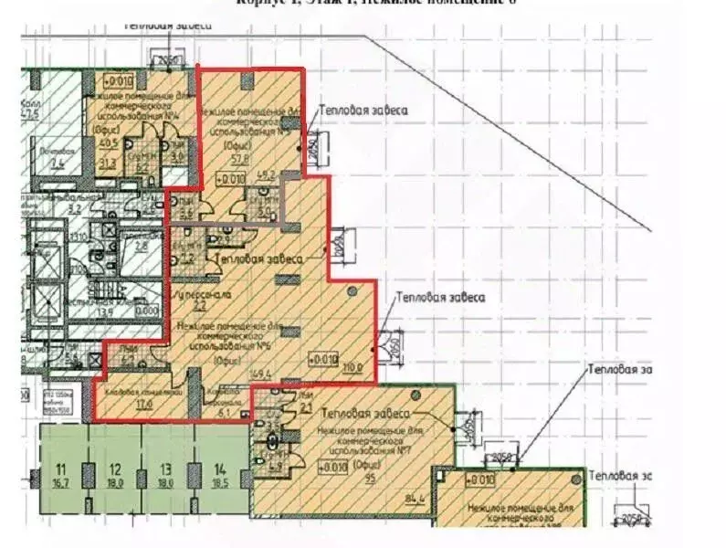 Помещение свободного назначения в Москва Кутузовский проезд, 16А/1 ... - Фото 2