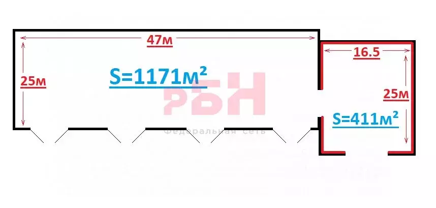 Склад в Свердловская область, Асбест ул. Плеханова, 9/1 (411 м) - Фото 2