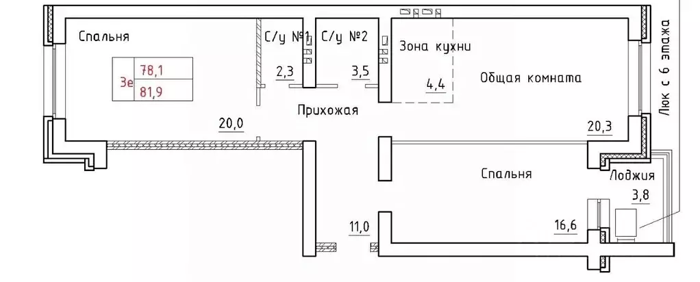 3-к кв. Новосибирская область, Новосибирский район, Мичуринский ... - Фото 0