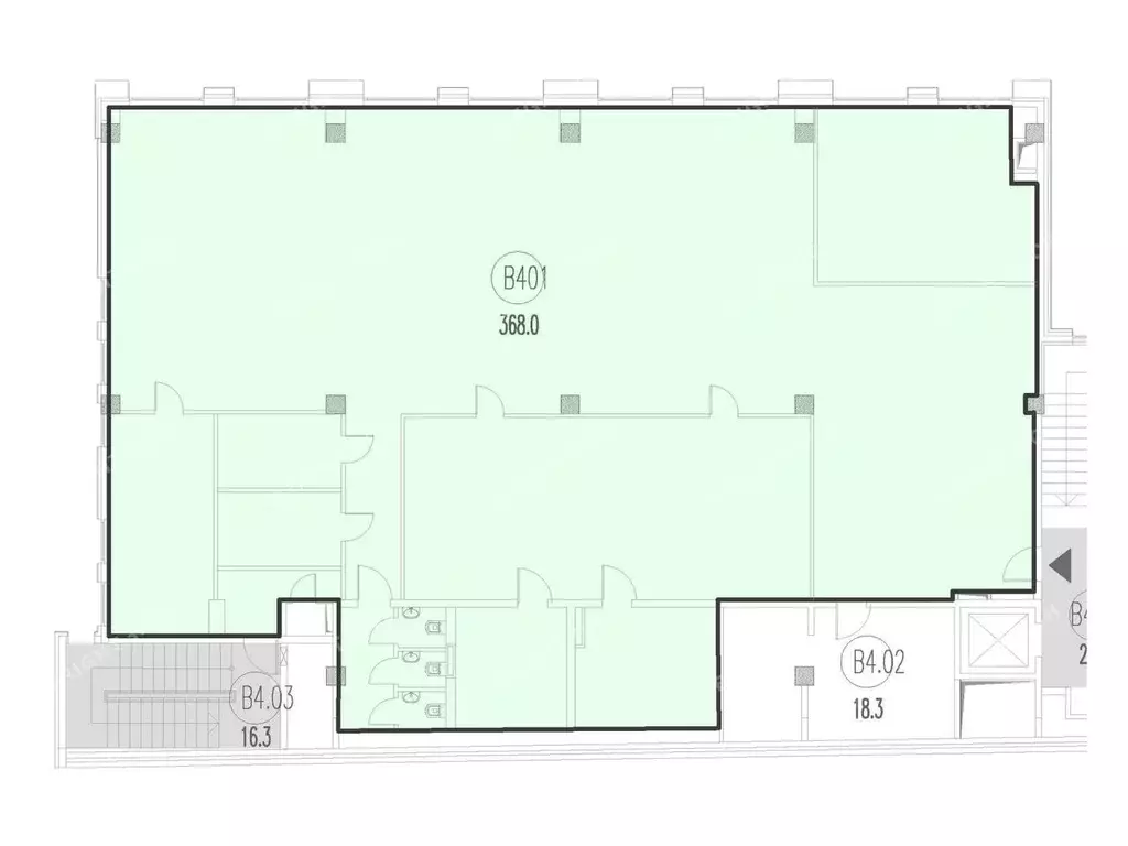 Офис в Санкт-Петербург 2-я Советская ул., 17 (368 м) - Фото 2