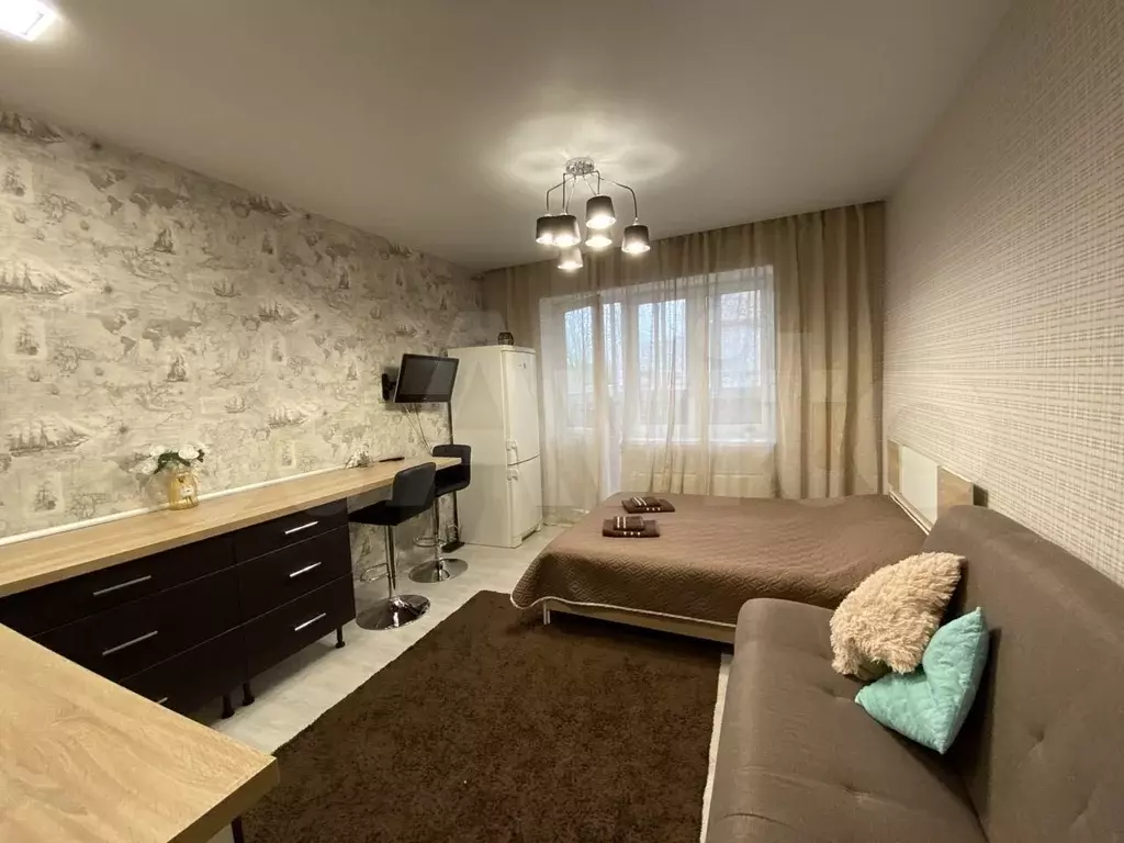Квартира-студия, 33 м, 9/17 эт. - Фото 1