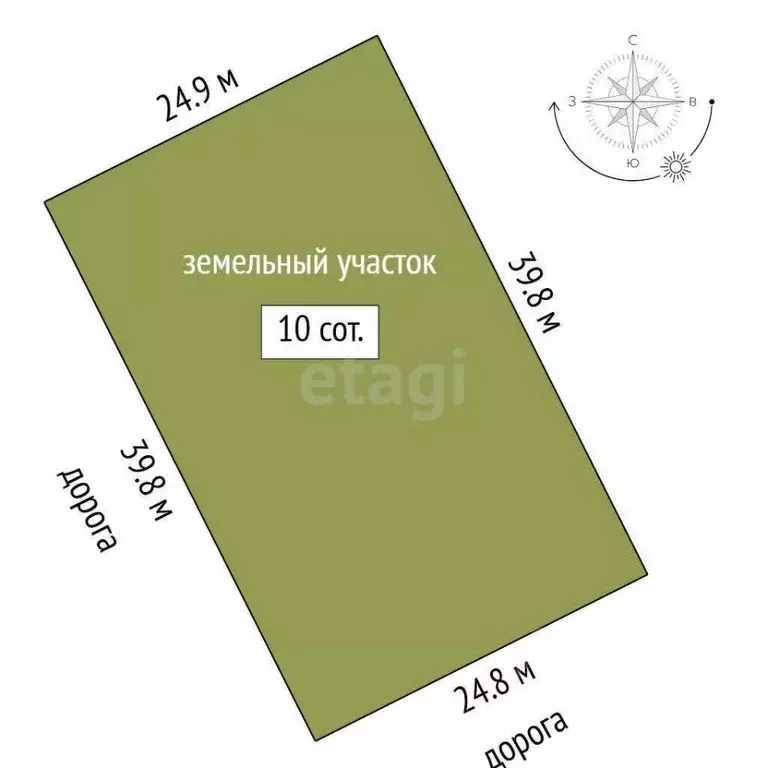 Участок в Тюменская область, Тюменский муниципальный округ, д. ... - Фото 2