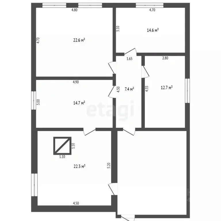 Дом в Тюменская область, с. Нижняя Тавда ул. Сибирская (93 м) - Фото 2