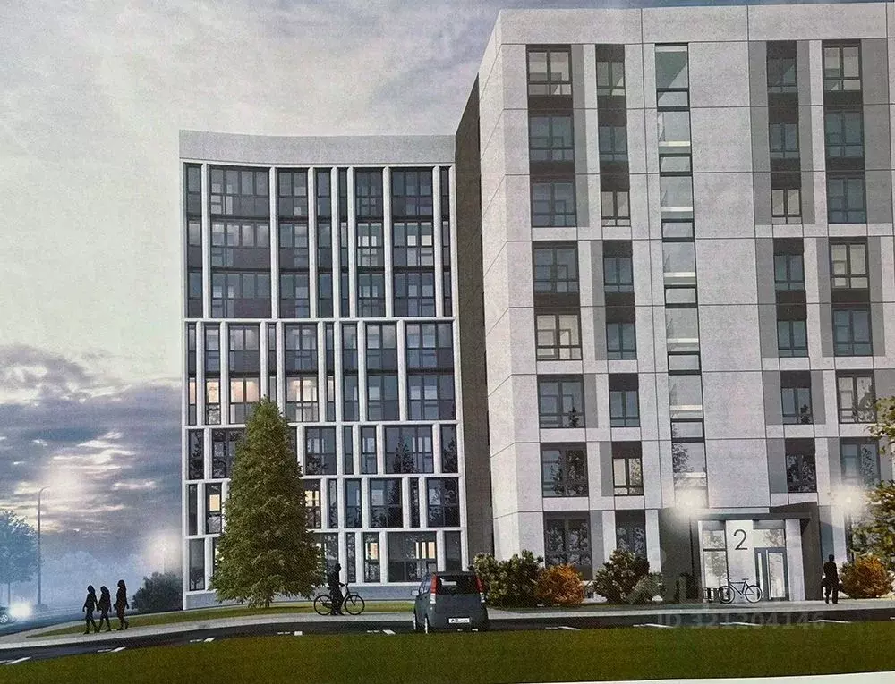 2-к кв. Ленинградская область, Коммунар г. Гатчинский муниципальный ... - Фото 2