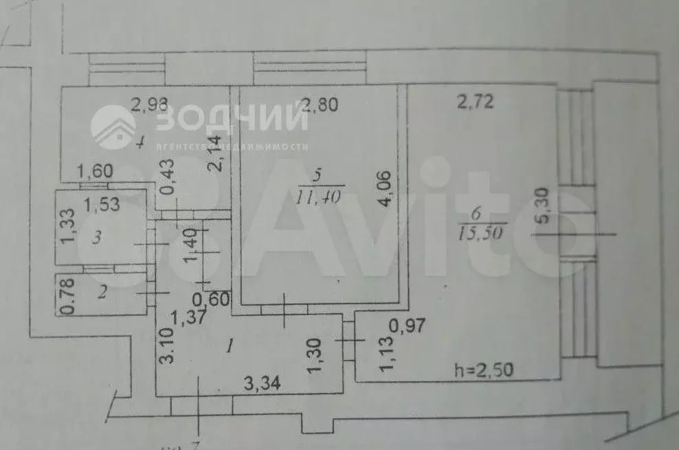 2-к. квартира, 46 м, 2/12 эт. - Фото 0