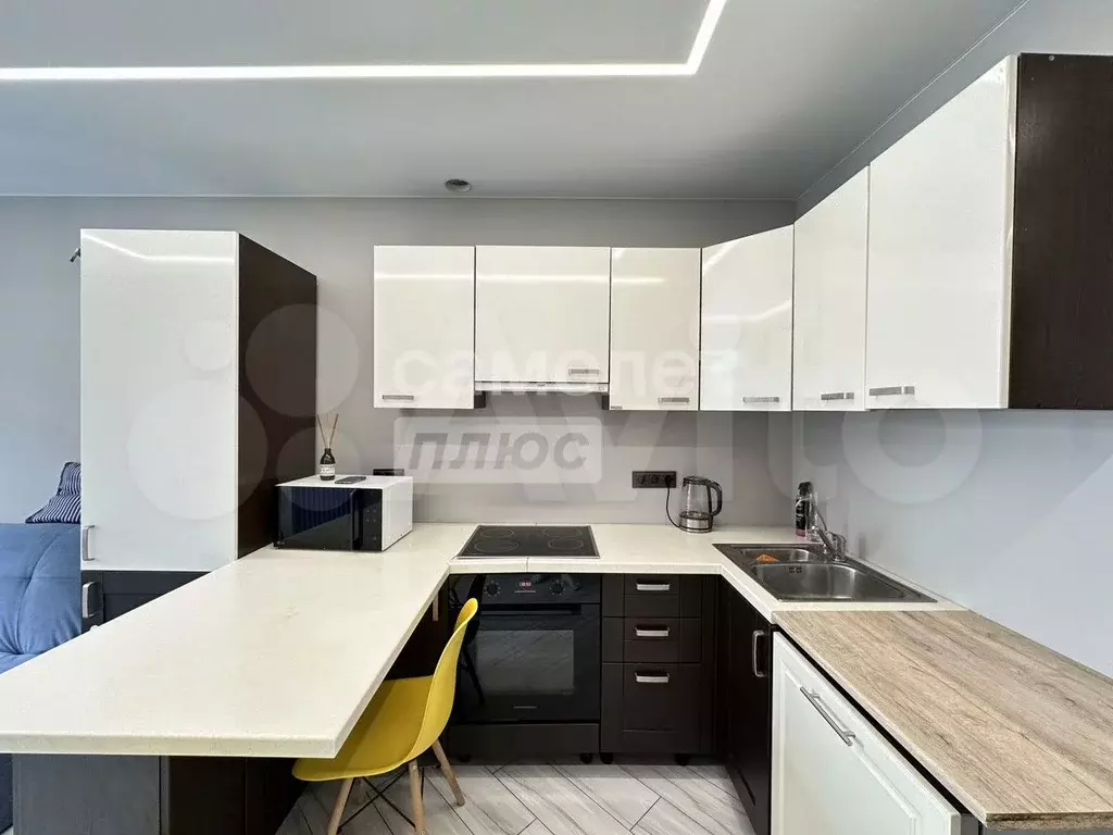 1-к. квартира, 48,7 м, 30/31 эт. - Фото 1