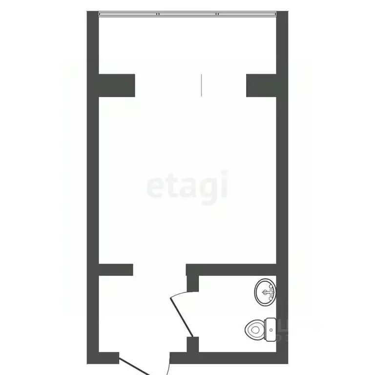 Студия Тюменская область, Тюмень ул. Республики, 243 (18.1 м) - Фото 2