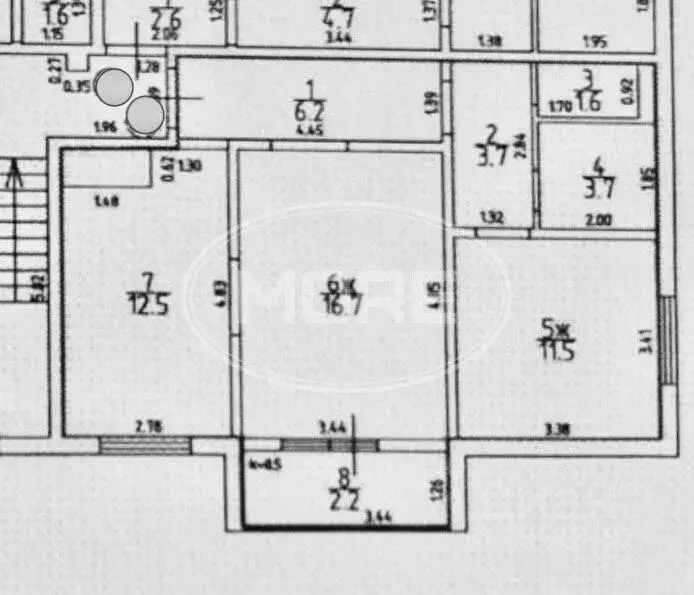 2-к кв. Калининградская область, Калининград Пригородная ул., 13к5 ... - Фото 2