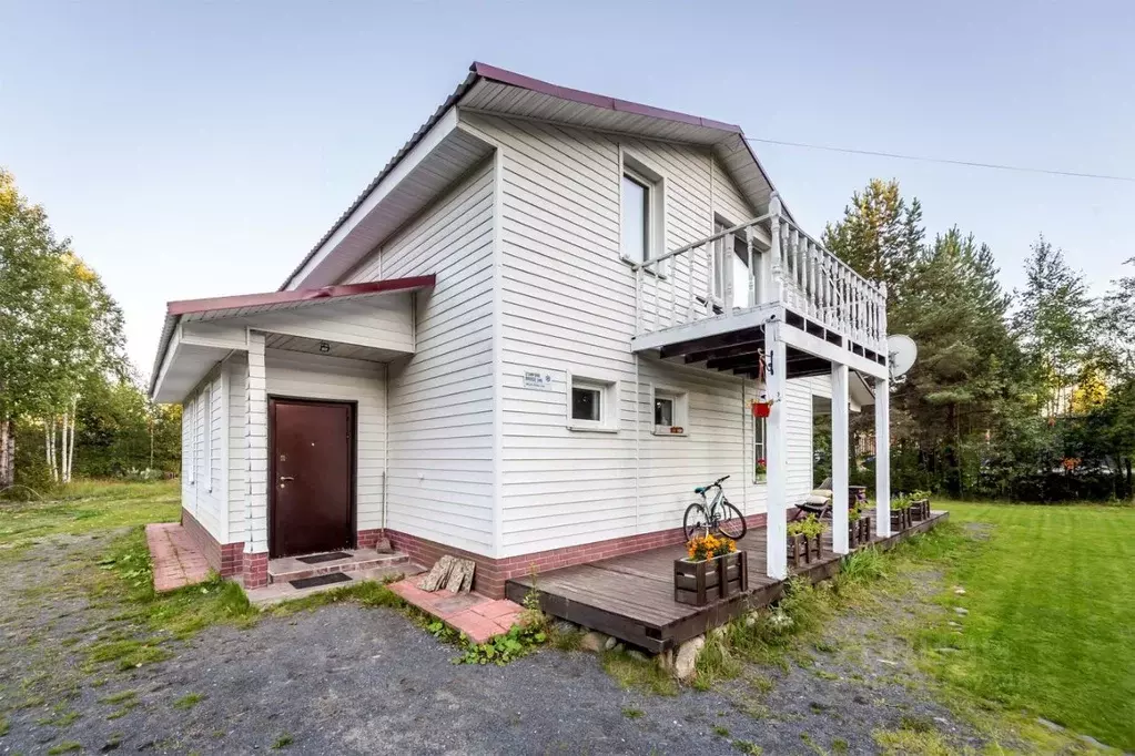 Дом в Карелия, Прионежский район, пос. Новая Вилга ул. Западная, 9 ... - Фото 1