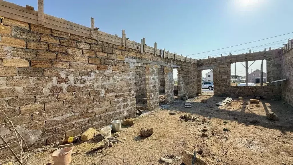 Дом в Крым, Симферопольский район, с. Мирное ул. Добрая (110 м) - Фото 0