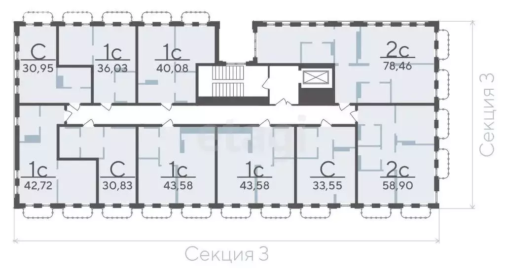 1-комнатная квартира: Тюмень, улица Вадима Бованенко, 11 (43.58 м) - Фото 0