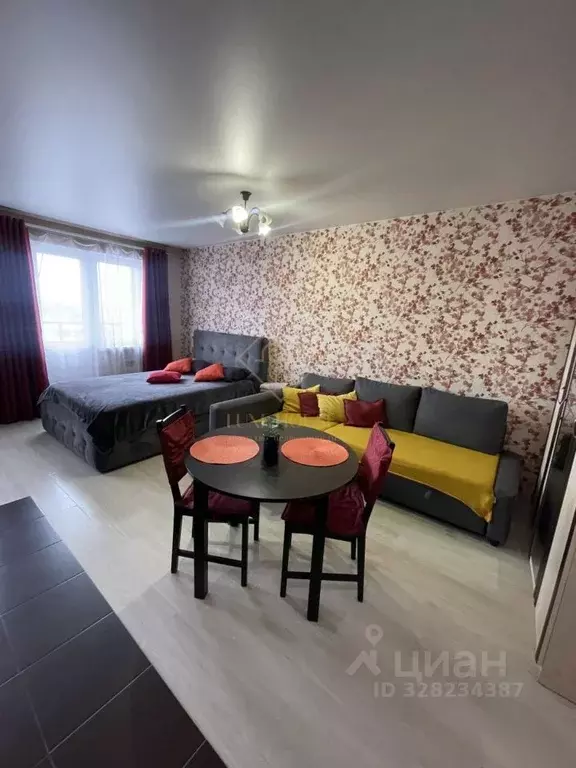 Студия Иркутская область, Иркутск Байкальская ул., 307 (35.0 м) - Фото 1