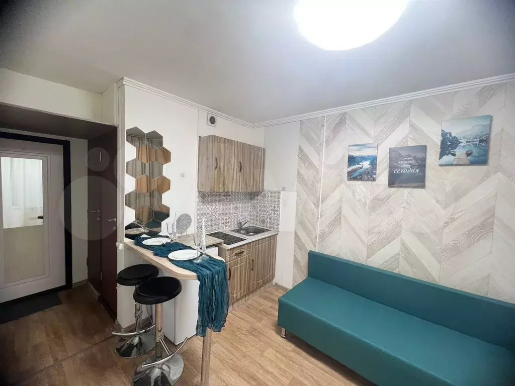 1-к. квартира, 14 м, 1/9 эт. - Фото 1