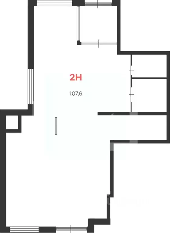 Помещение свободного назначения в Москва ул. Бехтерева, 25к2 (108 м) - Фото 2