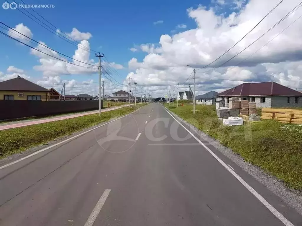 Участок в Тюменский район, село Кулига, коттеджный посёлок Сказка (7.5 ... - Фото 1