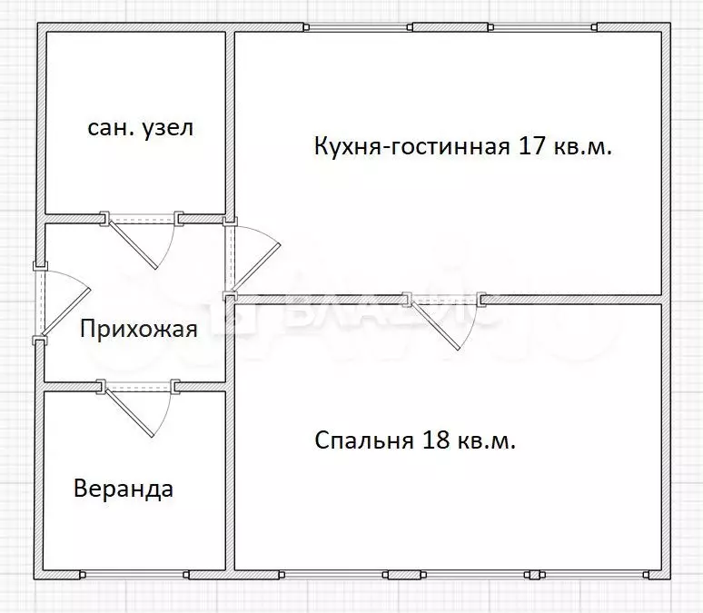 Дом 55 м на участке 6 сот. - Фото 0