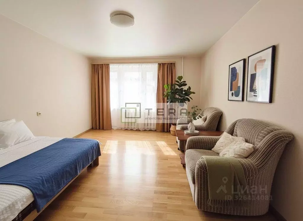 1-к кв. Башкортостан, Уфа ул. Мубарякова, 3 (43.6 м) - Фото 1